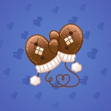 Snow Mittens #887 Snow Mittens #887