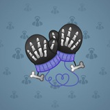 Snow Mittens #8897