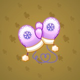 Snow Mittens #8981