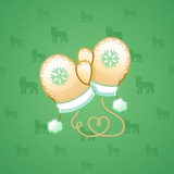 Snow Mittens #9031