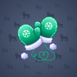 Snow Mittens #9062