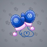 Snow Mittens #9079