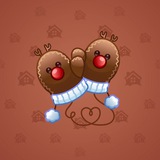 Snow Mittens #9106