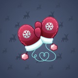 Snow Mittens #9120