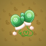 Snow Mittens #9148