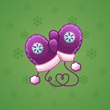 Snow Mittens #9264