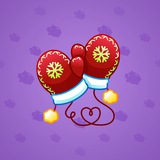 Snow Mittens #9285