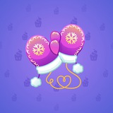 Snow Mittens #9367