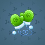 Snow Mittens #9390