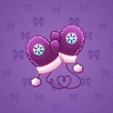 Snow Mittens #9479