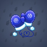 Snow Mittens #949