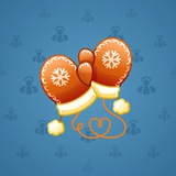 Snow Mittens #9638