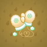 Snow Mittens #9639 Snow Mittens #9639