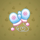 Snow Mittens #9677