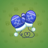 Snow Mittens #9730