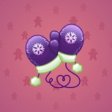 Snow Mittens #9743