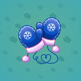 Snow Mittens #9770