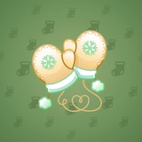 Snow Mittens #9862 Snow Mittens #9862