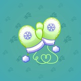 Snow Mittens #9866