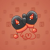 Snow Mittens #9966