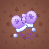 Snow Mittens #9987