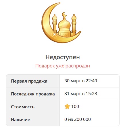 Коллекция NFT подарков Faith Amulet в Telegram