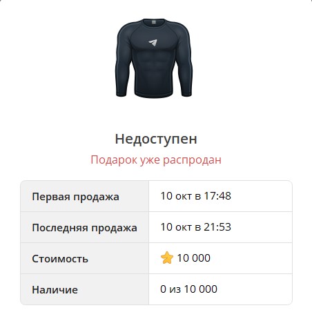 Durov's Coat — Лонгслив Дурова