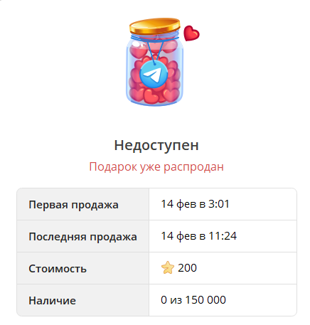 Коллекция NFT подарков Restless Jar 