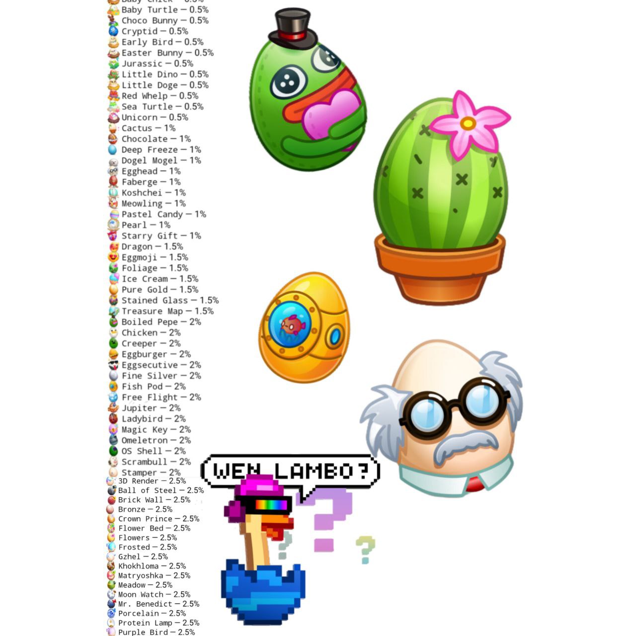 Все модели из коллекции Easter Egg