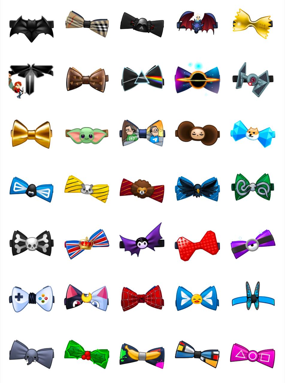 Примеры подарков из коллекции Bow Tie
