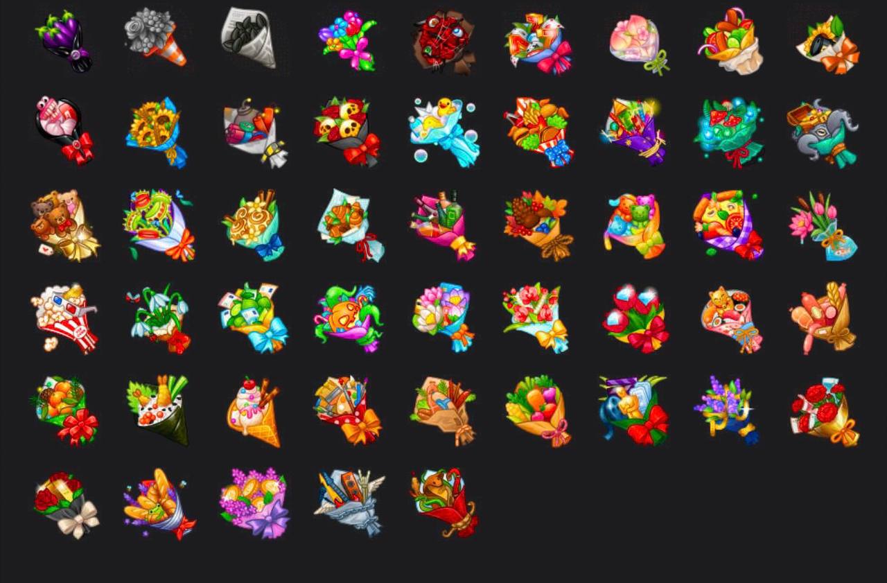 Pretty Posy  - список моделей