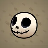 Electric Skull #8221