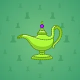 Genie Lamp #4376