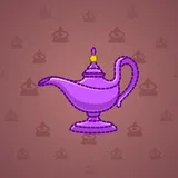 Genie Lamp #4377