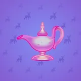 Genie Lamp #4378