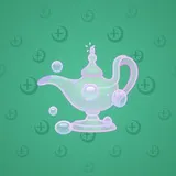 Genie Lamp #4381