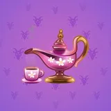 Genie Lamp #4385