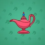 Genie Lamp #4387