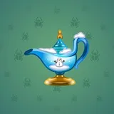 Genie Lamp #4390
