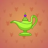 Genie Lamp #4395