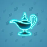 Genie Lamp #4408