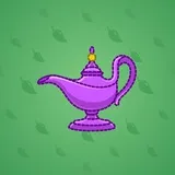 Genie Lamp #4423