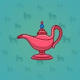 Genie Lamp #4426
