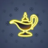 Genie Lamp #4438