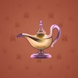 Genie Lamp #4451