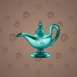 Genie Lamp #4452