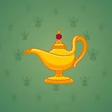 Genie Lamp #4477