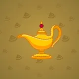 Genie Lamp #4480