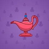 Genie Lamp #4482