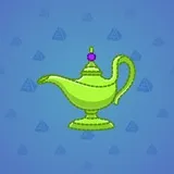 Genie Lamp #4486